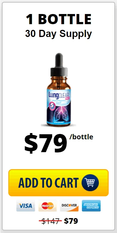 lung clear pro 1 bottle